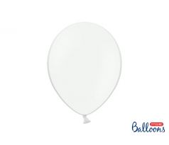 Balóny biele, 30 cm (50 ks)