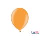 Balóny metalické oranžové, 30 cm (100 ks)