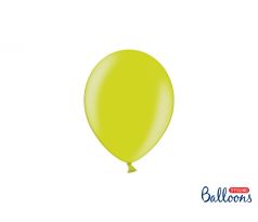 Balóny metalické 12 cm, limetkové (1 bal / 100 ks)